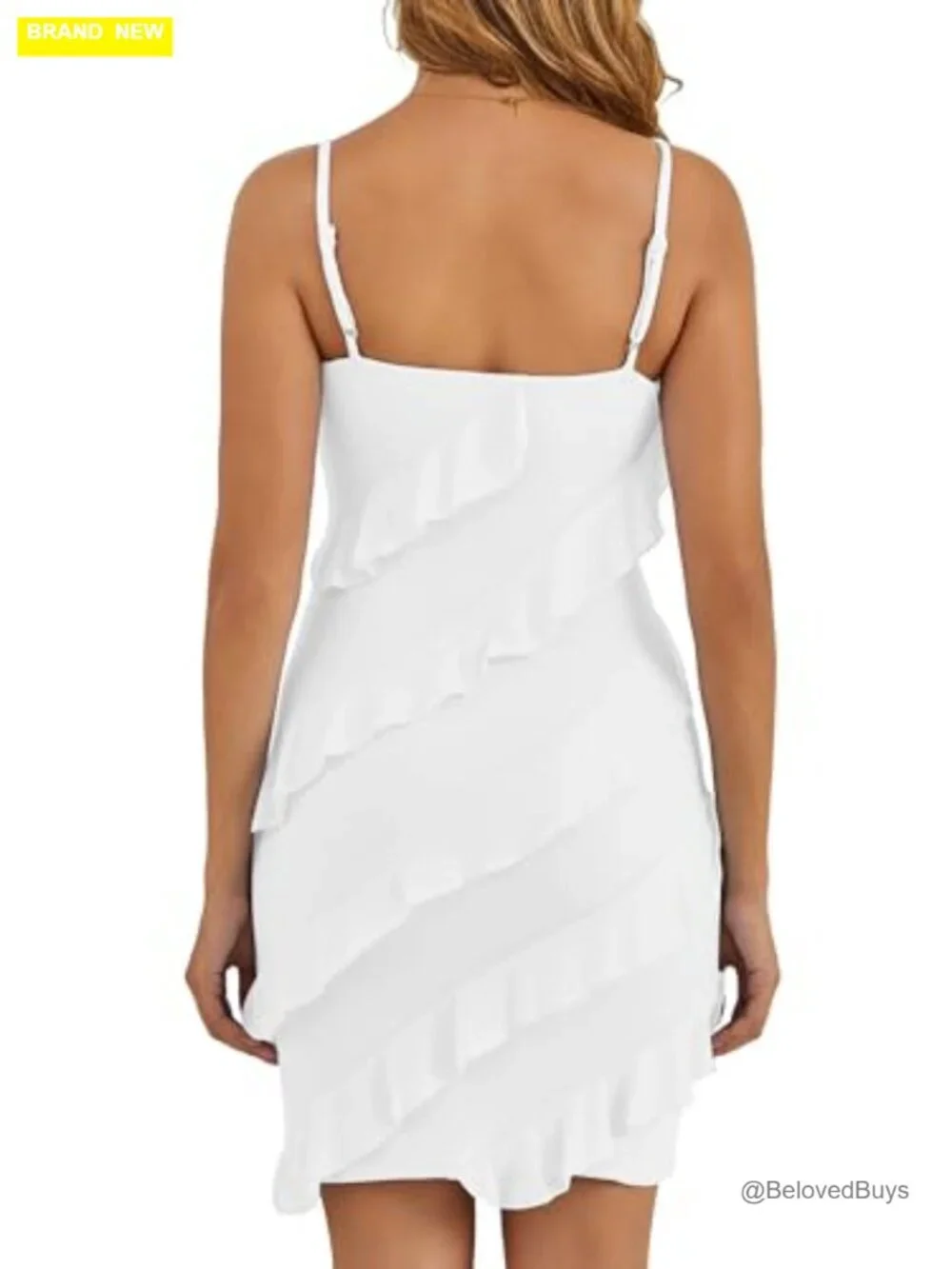 Sexy Bodycon V Neck Sleeveless Spaghetti Strap Mesh Ruched Club Party Mini